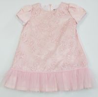 Платье Mevis шелк (104 р) на 2 года розовое